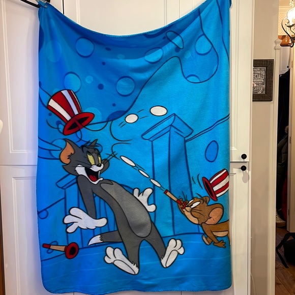 Tom & Jerry blanket, throw, fleece - Picture 1 of 6